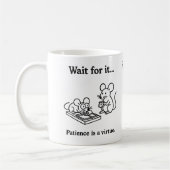 Wacht even muizen koffiemok (Links)