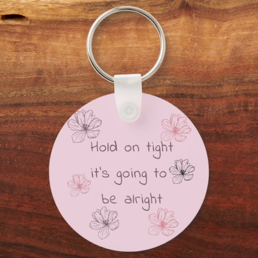 Wacht even sleutelhanger (Voorkant)