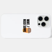 Wacht, ik heb koffie nodig – Grappige koffiekop qu Case-Mate iPhone Case (Achterkant (horizontaal))