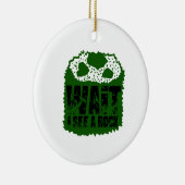 Wacht, ik zie een rots. keramisch ornament (Rechts)