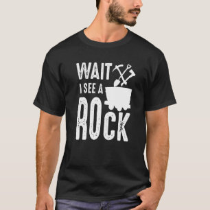 Wacht, ik zie een rottenverzamelaarster... t-shirt