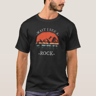 Wacht, ik zie een steen t-shirt