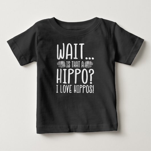 Wacht is dat een hippo? Ik hou van Hippos! (Voorkant)