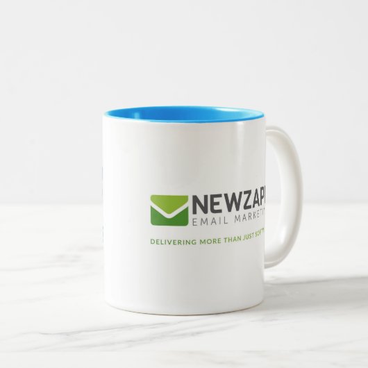 Wacht je tot nu toe om het me te vertellen? tweekleurige koffiemok (Voorkant rechts)