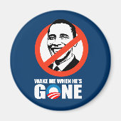 WACHT ME WANNEER HIJ GAAT. MAGNEET (Voorkant)