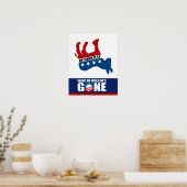 WACHT ME WANNEER HIJ GAAT. POSTER (Keuken)