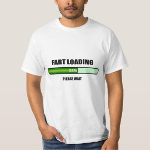 Wacht met het laden van het object t-shirt