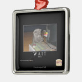 Wacht Metalen Ornament (Links)