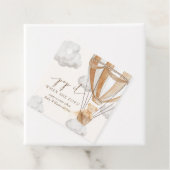 Wacht nauwelijks tot Tan Teddy Bear het Pop als ze Bedankjes Labels (In situ)