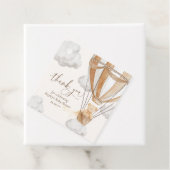 Wacht nauwelijks tot Teddy Bear Dank je wel Tan Ba Bedankjes Labels (In situ)