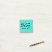 Wacht Niet Op Kansen Maak Ze Positief Post-it® Notes (Op bureau)