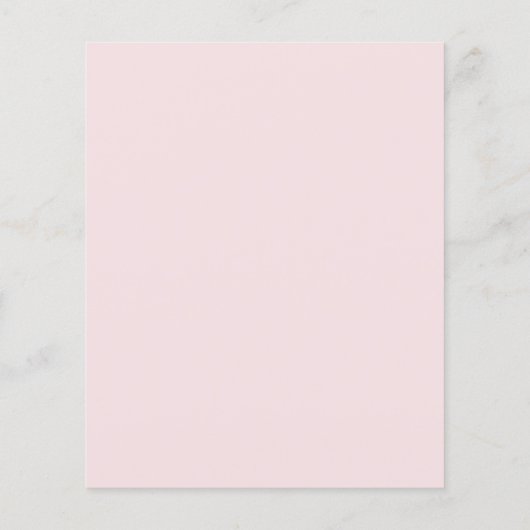 Wacht op Baby shower Teddy Bear Boho Girl roze (Achterkant)