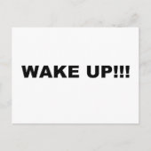 WACHT OP!! BRIEFKAART (Voorkant)