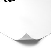 Wacht op de eenvoudige "Bijbel quote"-typografie Poster (Hoek)