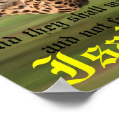 Wacht op de Heer. III Poster (Hoek)