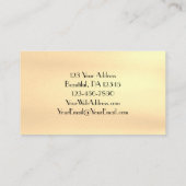 Wacht op de Heer, Inspirerend Bijbelverse Visitekaartje (Achterkant)