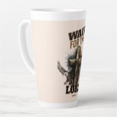 Wacht op de HEER Jesaja 40:31 Latte Mok (Linkerhoek)