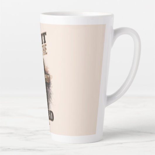 Wacht op de HEER Jesaja 40:31 Latte Mok (Rechts)