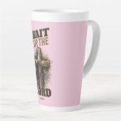 Wacht op de HEER Jesaja 40:31 Latte Mok (Rechterhoek)