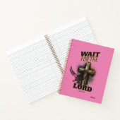 Wacht op de HEER Jesaja 40:31 Notitieboek (Binnen)