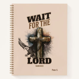 Wacht op de HEER Jesaja 40:31 Notitieboek