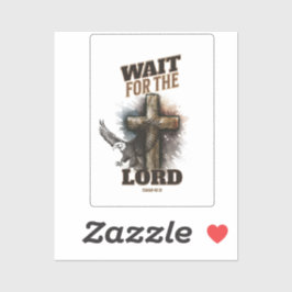 Wacht op de HEER Jesaja 40:31 Sticker