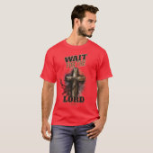 Wacht op de HEER Jesaja 40:31 T-shirt (Voorkant volledig)