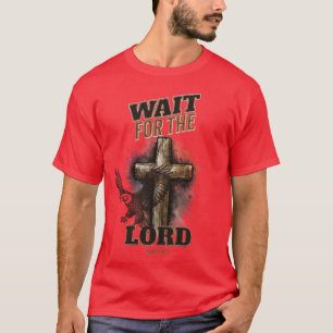 Wacht op de HEER Jesaja 40:31 T-shirt