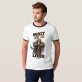 Wacht op de HEER Jesaja 40:31 T-shirt (Voorkant volledig)