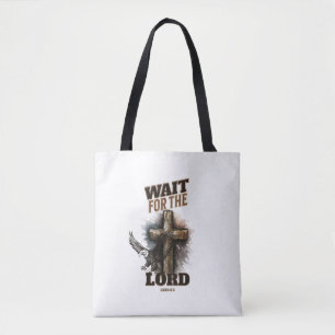 Wacht op de HEER Jesaja 40:31 Tote Bag