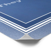 Wacht op de Heer Poster (Hoek)