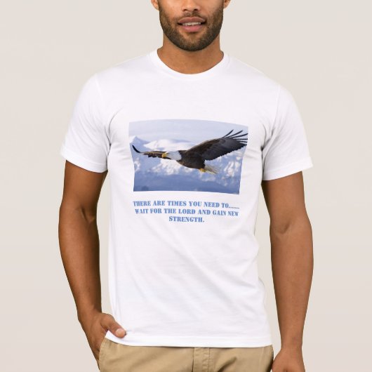 Wacht op de Heer T-shirt (Voorkant)