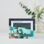 Wacht op de LORD Briefkaart (Staand voorkant)