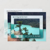 Wacht op de LORD Briefkaart (Voorkant / Achterkant)