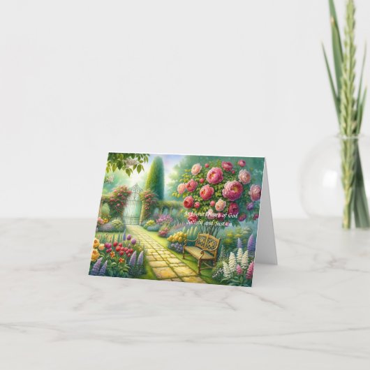 Wacht op de Lord Friendship Kaart (Voorkant)