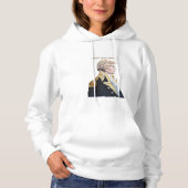 Wacht op Elizabeth Warren Hooded Sweatshirt (Voorkant)