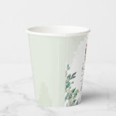 Wacht op Eucalyptus Foliage Couples Baby shower Papieren Bekers