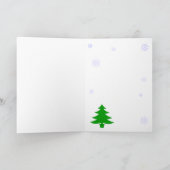 Wacht op Frosty. Feestdagen Kaart (Binnen)