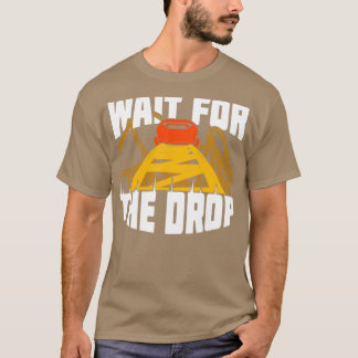 Wacht op het Onderzetter van de Draaimachine van d T-shirt