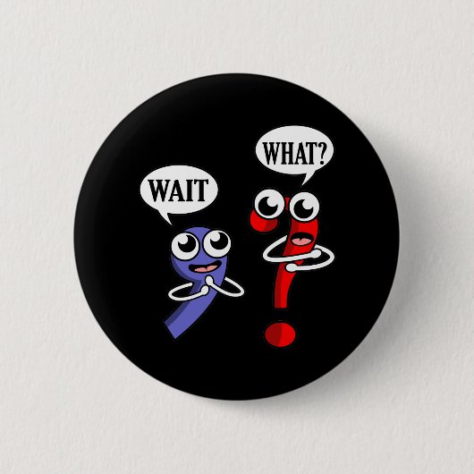 Wacht op welke Engelse leraar leraar onderwijs Ronde Button 5,7 Cm (Voorkant)