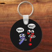 Wacht op welke Engelse leraar leraar onderwijs Sleutelhanger (Voorkant)