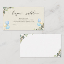 wacht snel op de baby shower van de luierkaart informatiekaartje