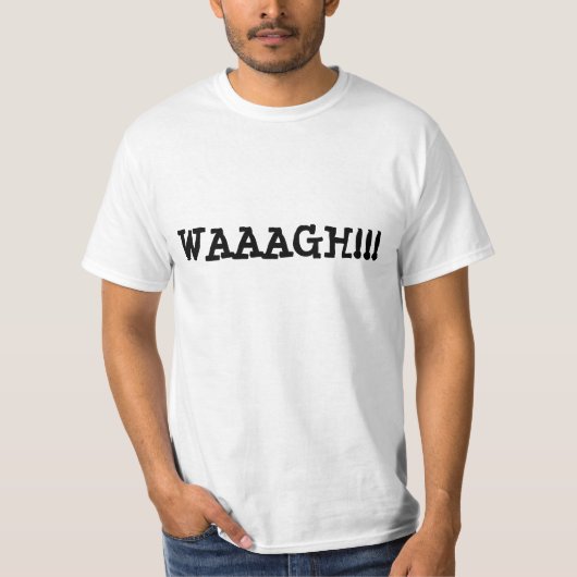 WACHT!!! T-SHIRT (Voorkant)
