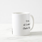 Wacht, tot ik mijn koffie heb gehad | Grappig Koffiemok (Voorkant rechts)