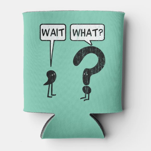 Wacht, wat? blikjeskoeler (Voorkant)