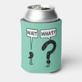 Wacht, wat? blikjeskoeler (Blikje Achterkant)