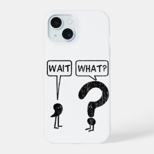Wacht, Wat? Engels leren iPhone 15 Case