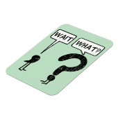 Wacht, wat? Grammar Cartoon Magneet (Linkerzijde)