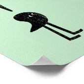 Wacht, wat? Grammar Humor Poster (Hoek)