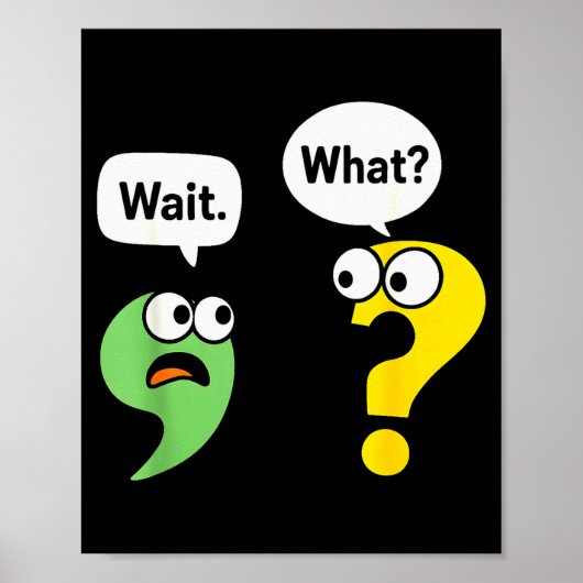 Wacht Wat Grammaticluizen Poster (Voorkant)
